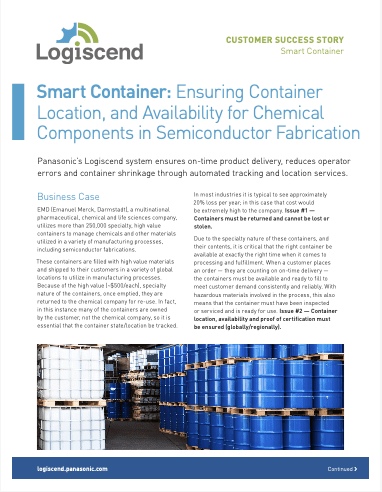 Merck Smart Container